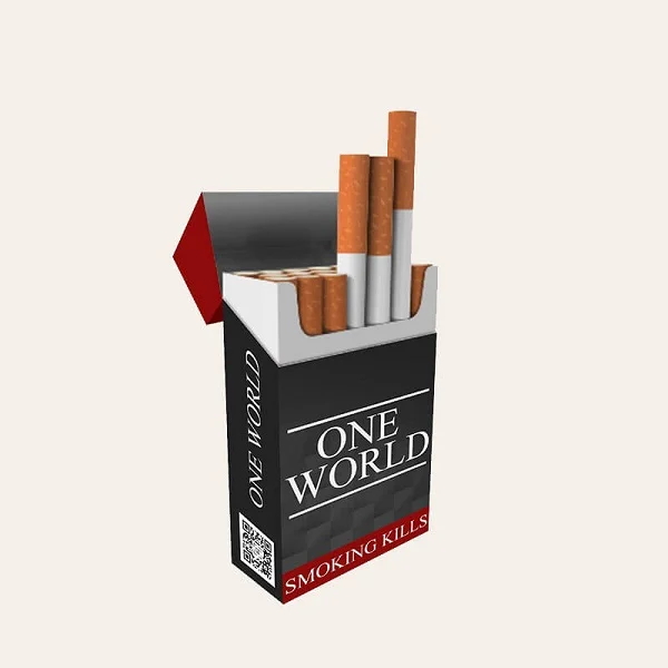Mostra gratuïta del fabricant de la caixa de cigarrets vermelles, temps de lliurament ràpid, enviament gratuït