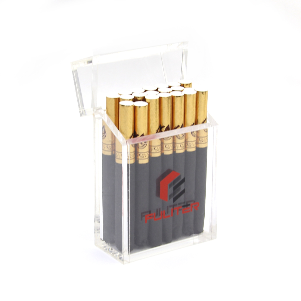 акрилни цигари кутија производител бесплатен примерок за брза испорака бесплатен дизајн