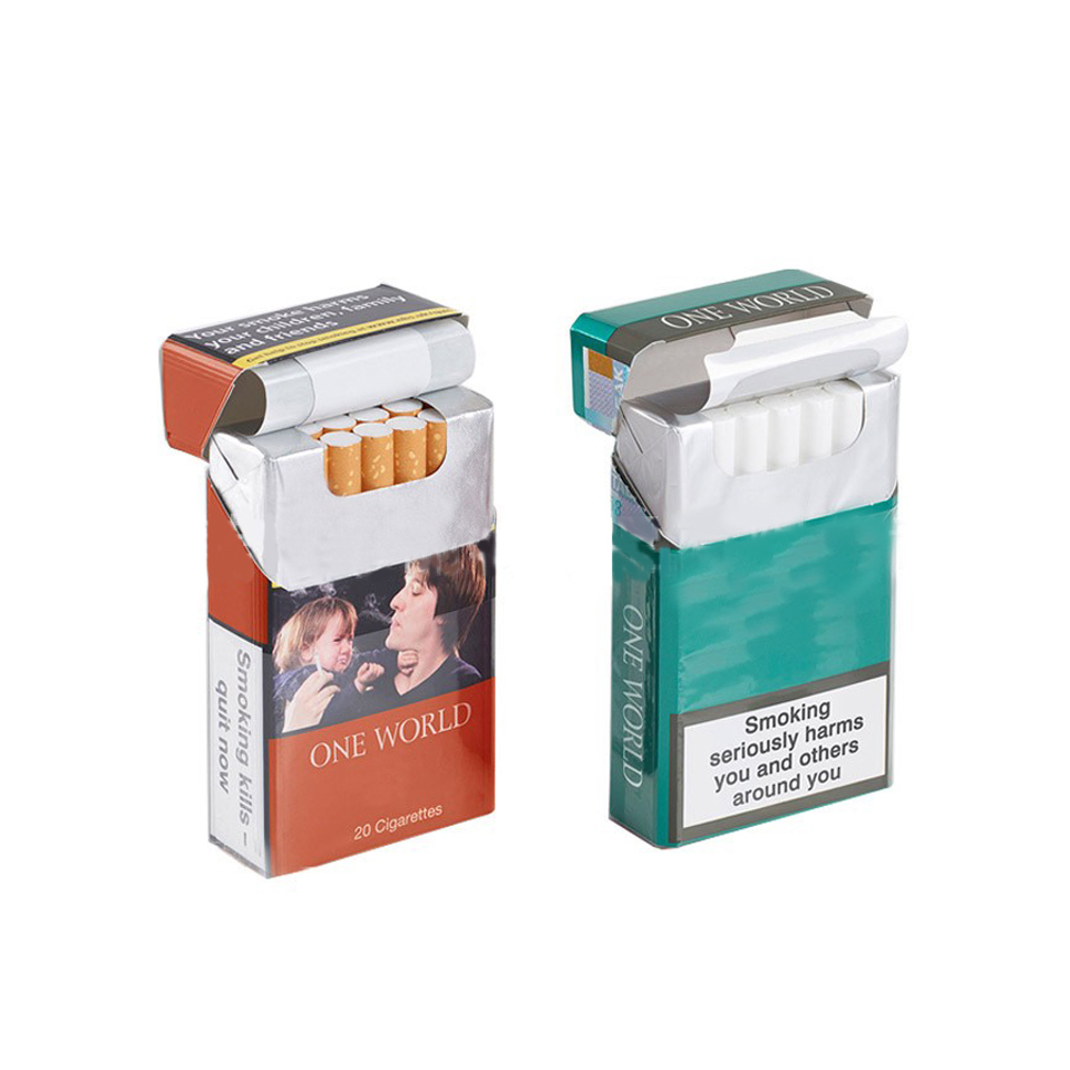фабрика за кутија цигари во Кина, може да понуди бесплатен примерок, прилагодена кутија, DDP во вашата канцеларија