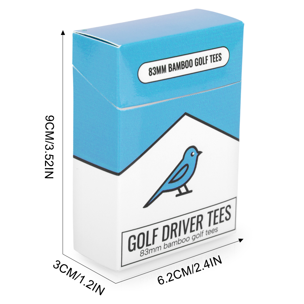 Cigarette Box with Golf Tees