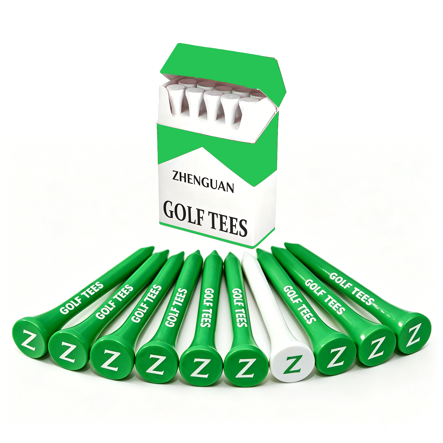 cigarette box golf tee