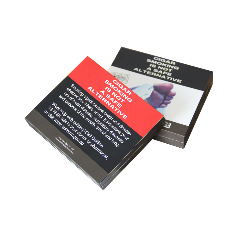 empty paper flip top cigarette boxes free sample , DDP to your office 