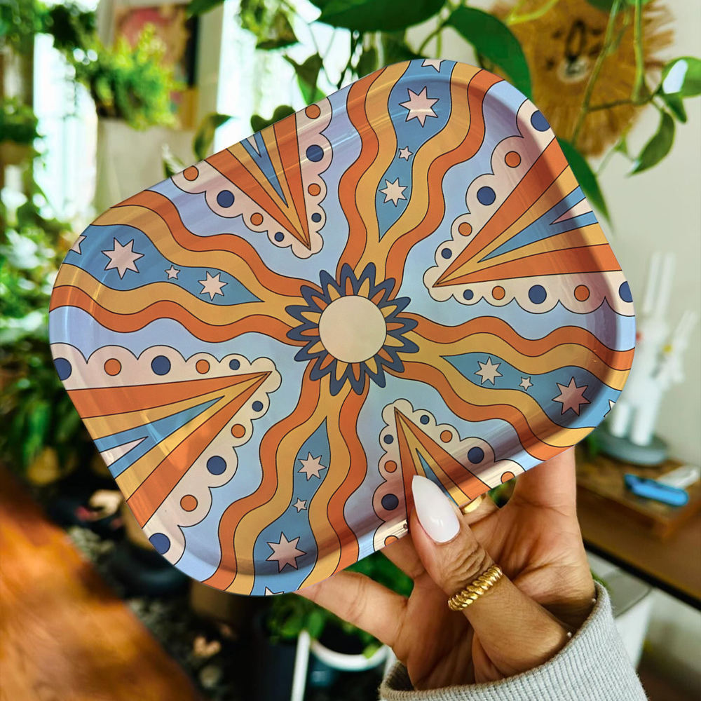high end cigarette rolling tray