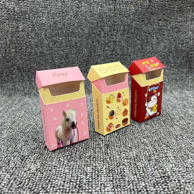Empty Cigarette Box