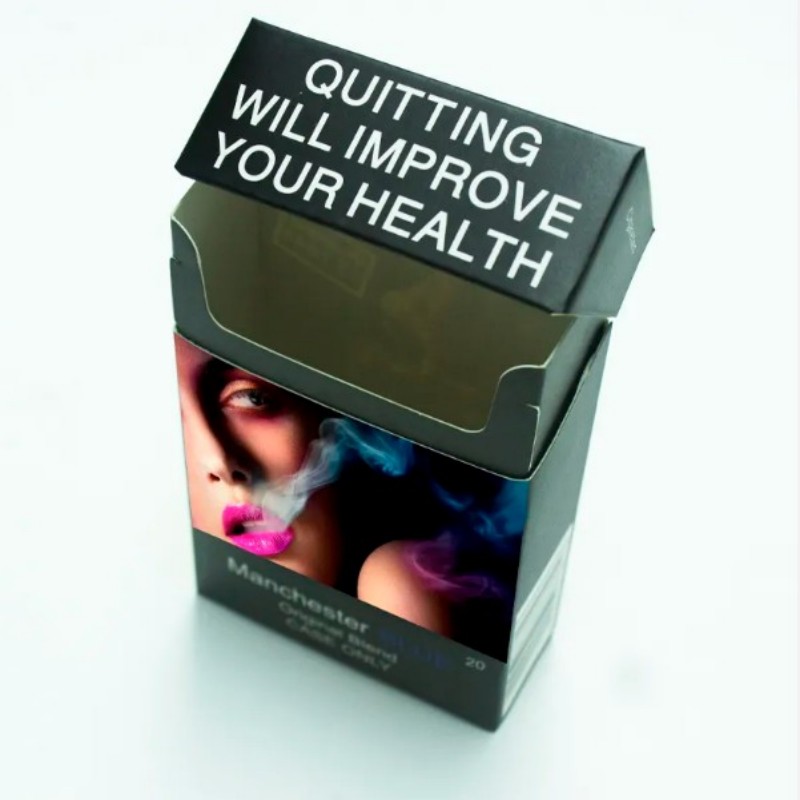 a box of cigarettes