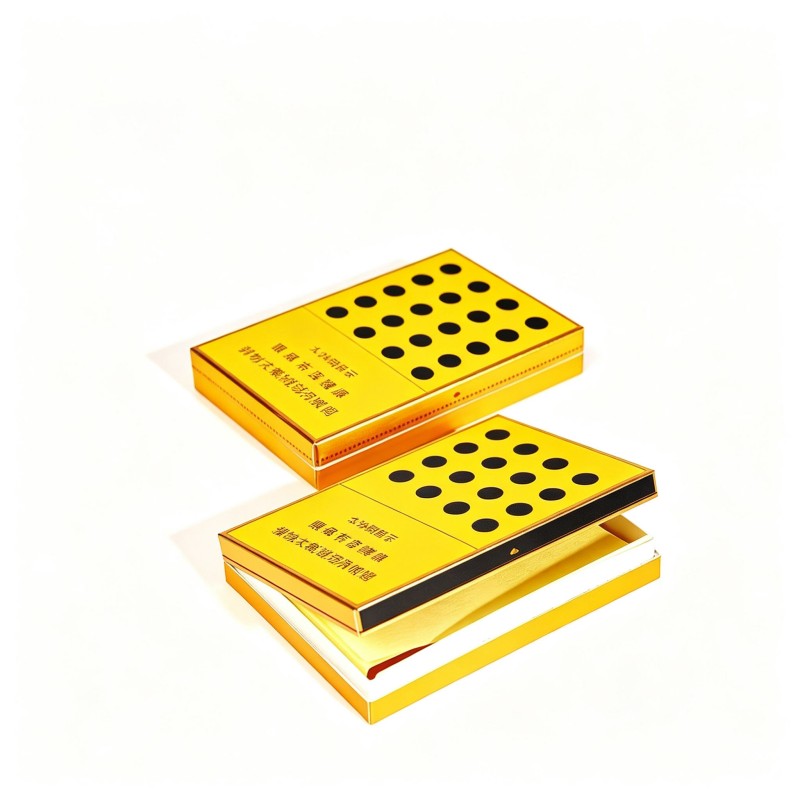 empty paper flip top cigarette boxes