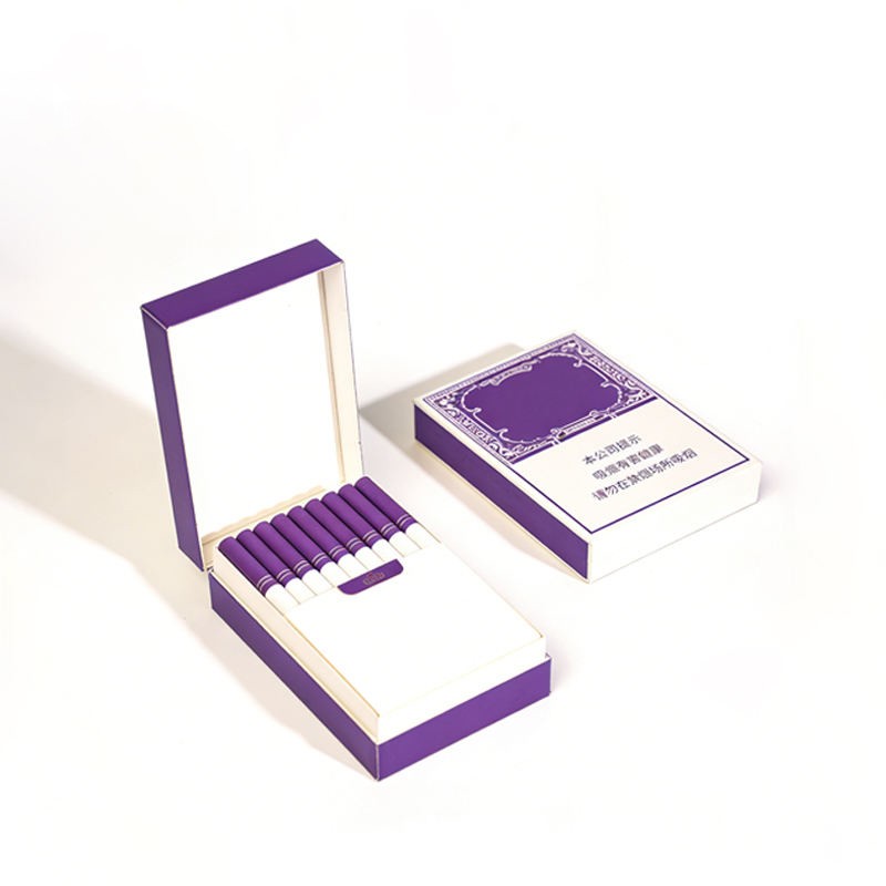 empty paper flip top cigarette boxes