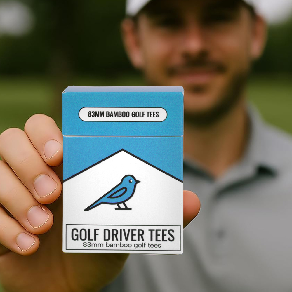 Cigarette Box with Golf Tees