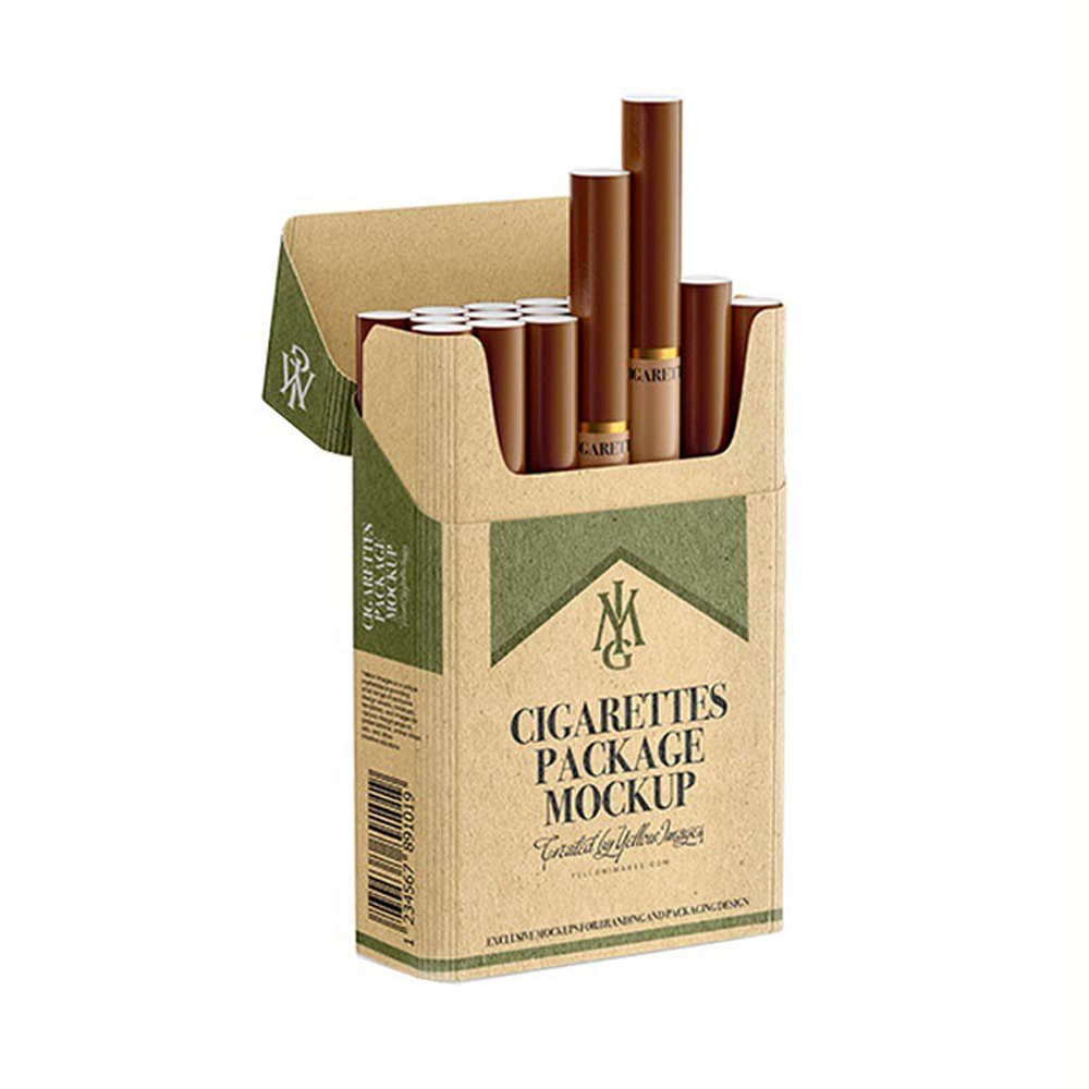 Kraft-popierius-cigarečių-dėžės-pakavimas-1