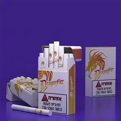 Paper cigarette boxes